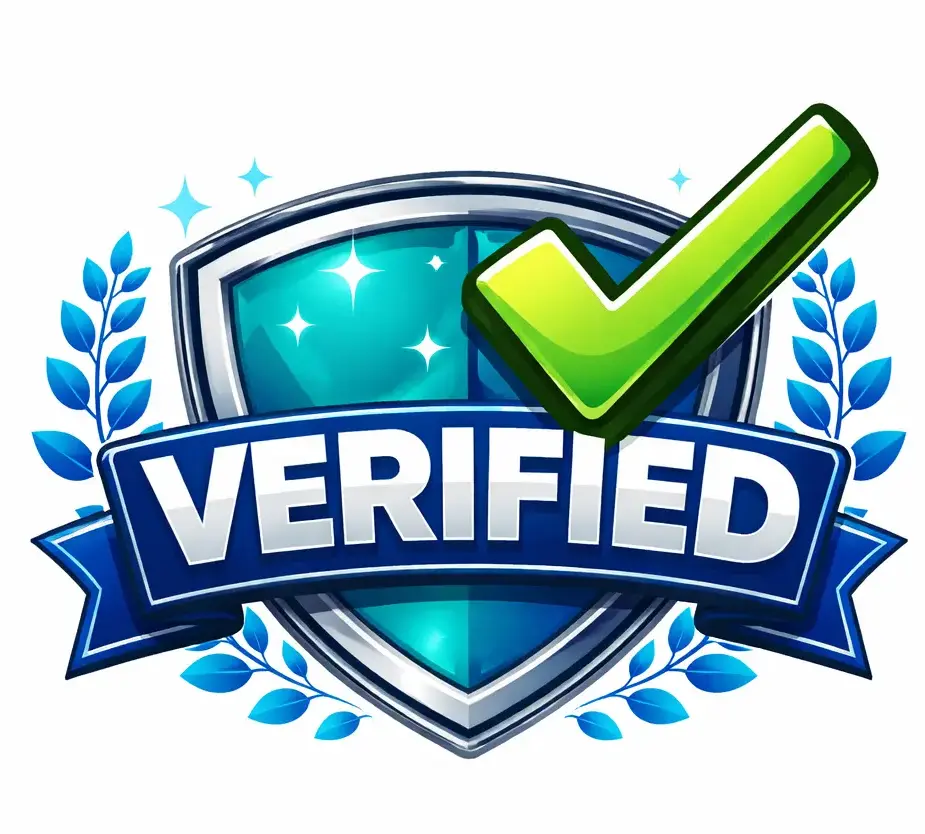 Verified badge shown on a BhujOnline service provider listing